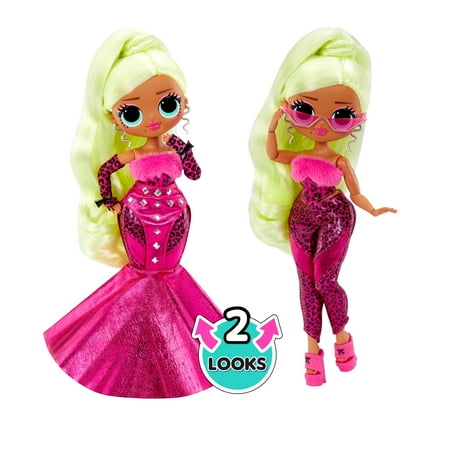 LOL Surprise OMG Lady Diva Fashion Doll with Fashions and Accessories, Ages 4+