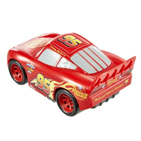 Disney Pixar Cars Track Talkers Lightning McQueen Talking Toy Car, 5.5 inch Collectible Play Vehicle