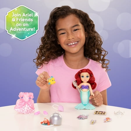 Disney Princess Sea and Land Ariel Petite Doll Set