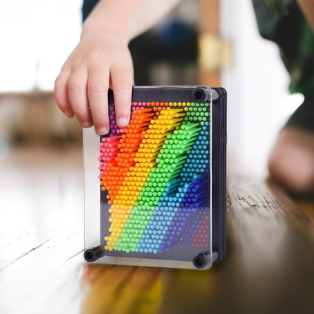 Toymendous Rainbow 3D Pin Art - Novelty & Gag Toys, Kids, Unisex Ages 3+