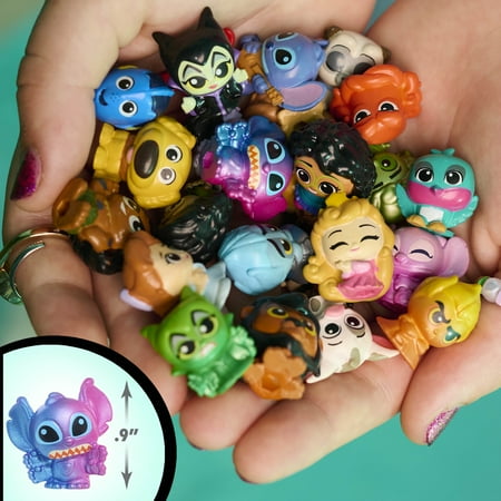 Disney Doorables Squish?Alots Series 3 Figures, Surprise Figure Included, 5 Mystery Figures Included, Ages 5 and Up Kids Toys for Ages