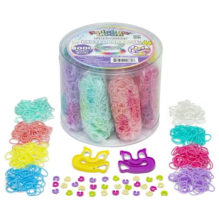 Rainbow Loom Pastel Jumbo Bucket Bracelet Kit, Ages 7+