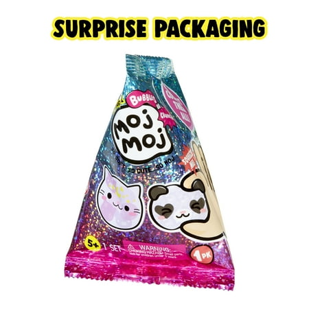 The Original Moj Moj Bubbles or Crunch Series 1, Collectible Blind Bag, Toy Stuffers, Party Favors, Kids Ages 5+