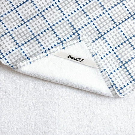 Beautiful 4-Piece Kitchen Towel Set, Blue, Blue