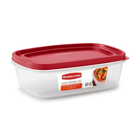 Rubbermaid Easy Find Lids Food Storage Containers, 8.5 Cup, 2-Piece