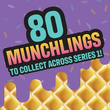 Disney Munchlings Mini Munch Displays, 7-piece Figure Set, Color Change, Scented