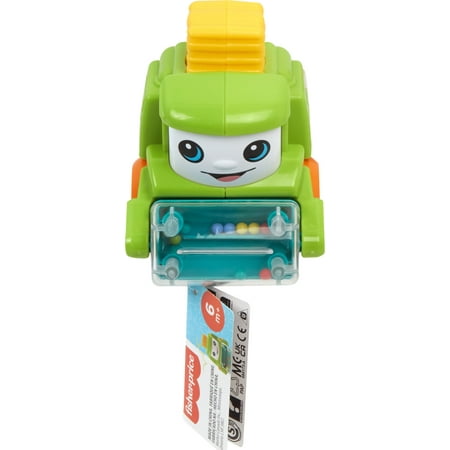 Fisher-Price Rollin? Tractor Push-Along Toy Vehicle for Infants with Fine Motor Activities
