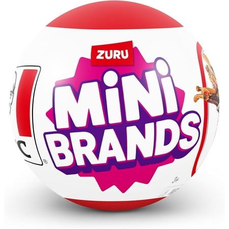 KFC? Series 1 Mystery Capsule by ZURU Real Miniature KFC? Brand Collectible Toy, Capsules of 5 Mystery Miniature KFC? for Girls, Teens, Adults and Collectors