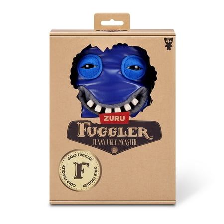 Fuggler Gold Fuggs 9 inch (Shameless Goof), Funny Ugly Monster Soft Plush Collectible Toy by ZURU