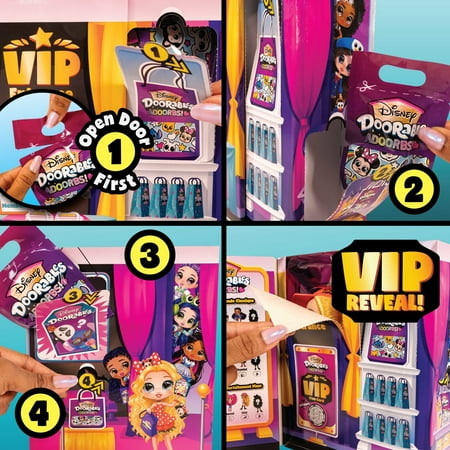 Disney Doorables ADOORBS Dolls, Collectible and Fashionable Dolls, Inspired by Disney Characters, Kids Toys for Ages 5 Up