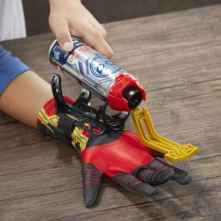 Marvel Spider-Man Super Web Slinger Role-Play with Fluid, Shoots Webs or Water, Costume Accessory
