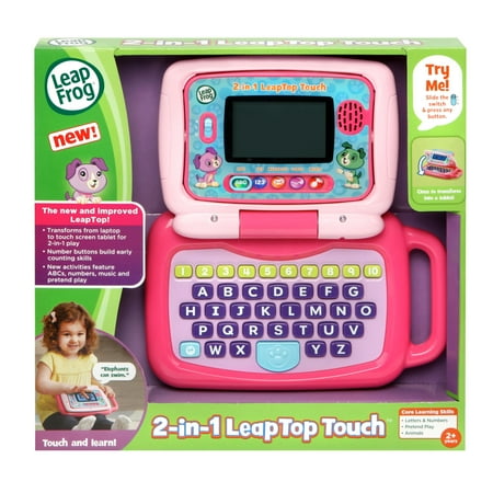 LeapFrog 2-in-1 LeapTop Touch (Pink) Baby and Toddler Toys