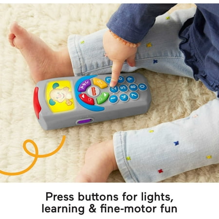 Fisher-Price Laugh & Learn Puppy?s Remote Baby & Toddler Learning Toy with Music & Lights