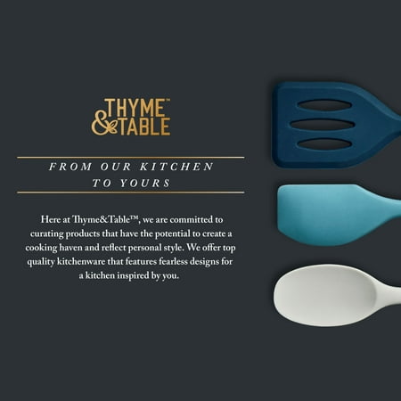Thyme and Table Silicone Mini Kitchen Utensil Set, 3 pcs