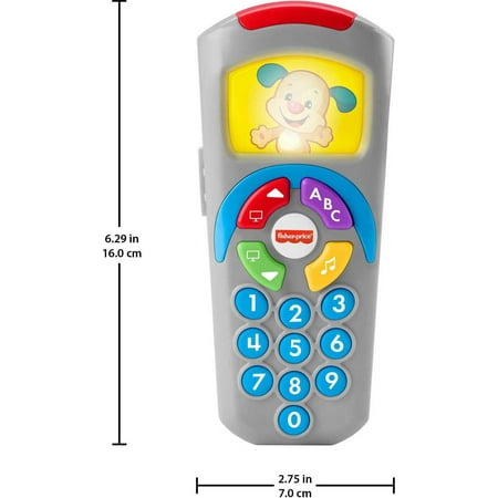 Fisher-Price Laugh & Learn Puppy?s Remote Baby & Toddler Learning Toy with Music & Lights