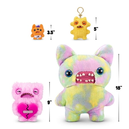 Fuggler Love Fugg 9 inch (Wide Eyed Weirdo), Funny Ugly Monster Soft Plush Toy by ZURU