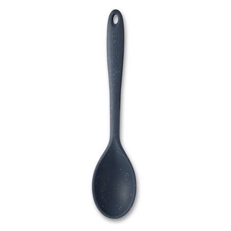 Thyme & Table Silicone Cooking Spoon, Blue Speckled