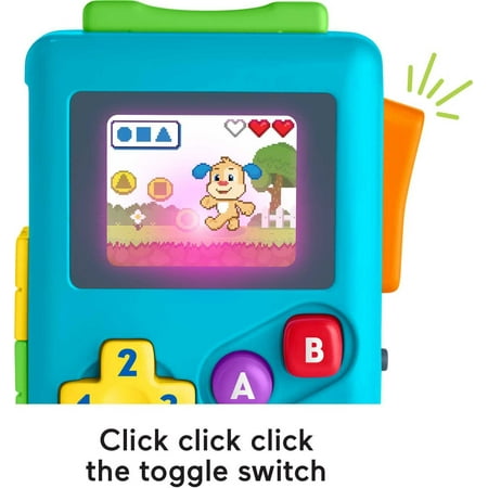 Fisher-Price Laugh & Learn Lil? Gamer Pretend Video Game Learning Toy For Infants & Toddlers