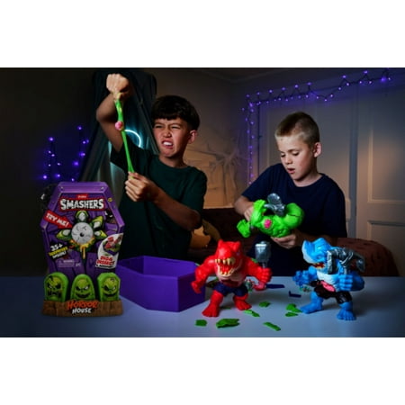 Smashers Mega Horror House, Surprise Unboxing, Interactive Novelty Collectable Toy for Kids by ZURU