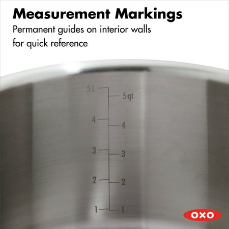 OXO Agility+ 13 Piece Non-stick Stainless Steel Cookware