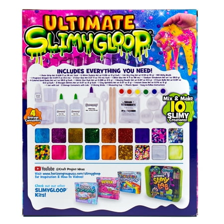 SLIMYGLOOP Ultimate D.I.Y. Slime Kit, Boys and Girls, Child, Ages 6+