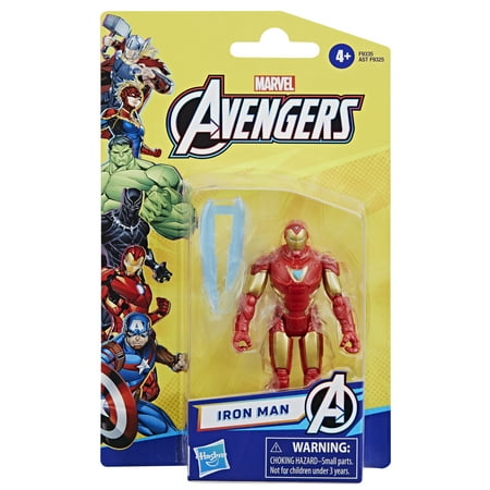 Hasbro Marvel Avengers Epic Hero Series Iron Man 4"