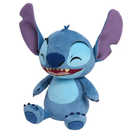 Disney Stitch Crack Me Up Stitch 11-inch Plush with Sounds and Motion, Wiggles, Giggles, and Laughs