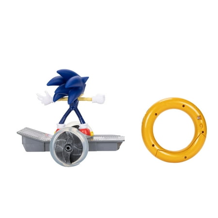 Sonic The Hedgehog Speed Feature RC Vehicle with Detachable Sonic Action Figure