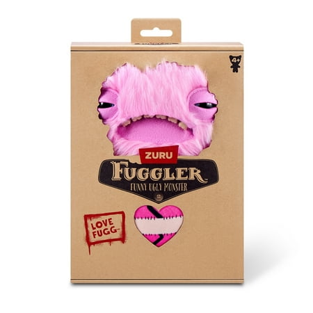 Fuggler Love Fugg 9 inch (Wide Eyed Weirdo), Funny Ugly Monster Soft Plush Toy by ZURU