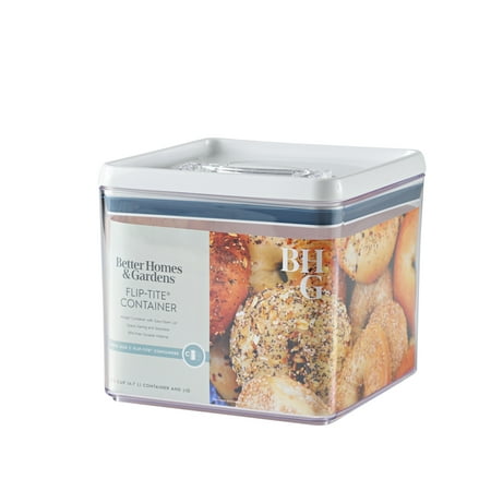 Better Homes & Gardens Canister - 19.7 Cup Flip-Tite? Bagel Food Storage Container