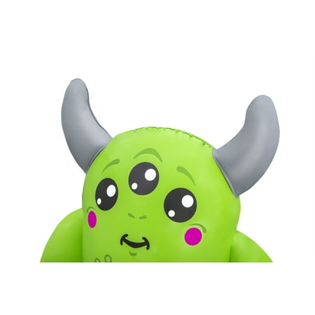 Play Day Kids Monster Inflatable Bop Bag with Boxing Gloves