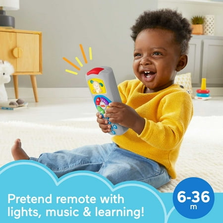 Fisher-Price Laugh & Learn Puppy?s Remote Baby & Toddler Learning Toy with Music & Lights