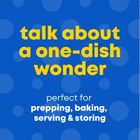 Pyrex Simply Store 2-Cup Glass Food Storage Container, Round, Set of 3