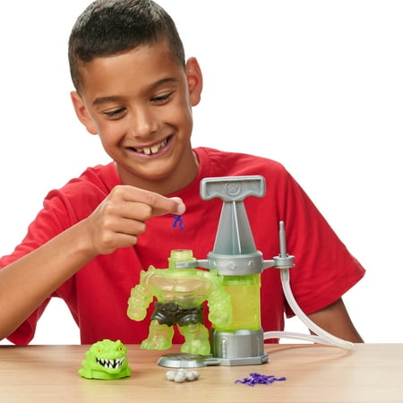 Heroes of Goo Jit Zu Hero Creator Rockjaw Mix, Fill & Create Your Own Stretchy Action Figure Ages 4+
