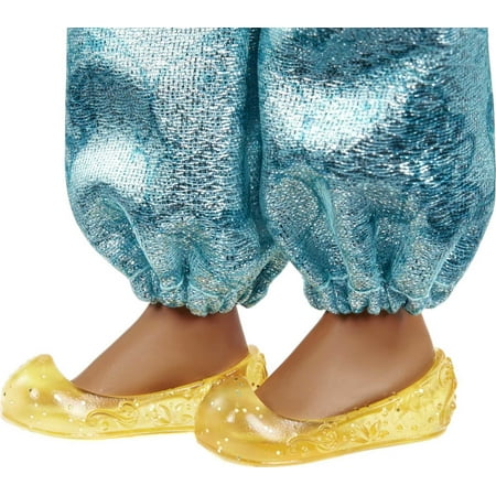 Disney Princess Jasmine 11 inch Fashion Doll with Black Hair, Brown Eyes & Tiara Accessory, One Size
