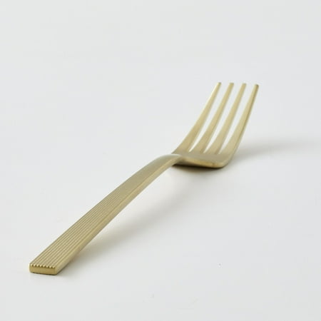 Better Homes & Gardens River 20-Piece Gold Stainless Steel Flatware Set with Handles (Service for 4)