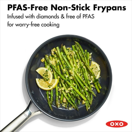 OXO Agility+ 13 Piece Non-stick Stainless Steel Cookware