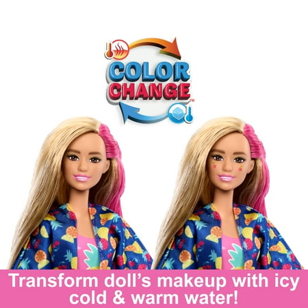 Barbie Pop Reveal Rise & Surprise Gift Set with Scented Doll, Squishy Scented Pet & More