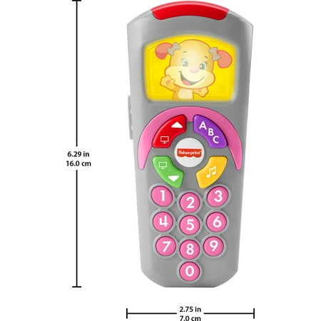 Fisher-Price Laugh & Learn Sis? Remote Baby & Toddler Learning Toy with Music & Lights