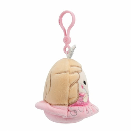 Squishmallows Plush 3.5 inch Pink Good Witch Clip On - Childs Ultra Soft Stuffed Toy