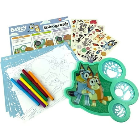 Bluey Spirograph Activity Set