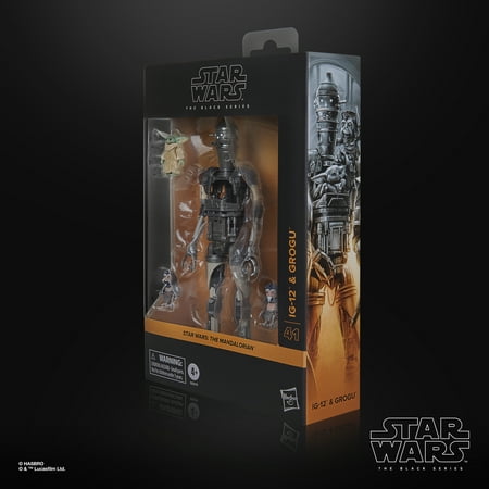 Star Wars the Black Series IG-12 & Grogu Collectible Action Figure (6?) 2-Pack