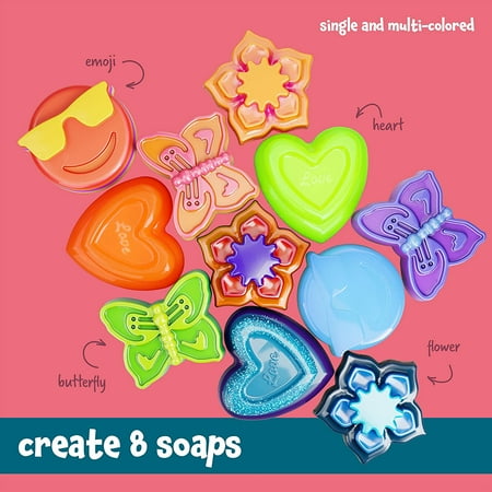Dan&Darci Soap & Bath Bomb Making Kit for Kids, 3-in-1 Spa Science Kit, Easter Craft Gifts For Girls & Boys Age 6-12 Year Old Girl Crafts Kits : DIY Experiment Toys, Craft Gift For Kids Ages