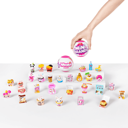 Mini Brands Kawaii Capsule Japanese Themed Novelty Unboxing Toy Collectible Mini's by ZURU