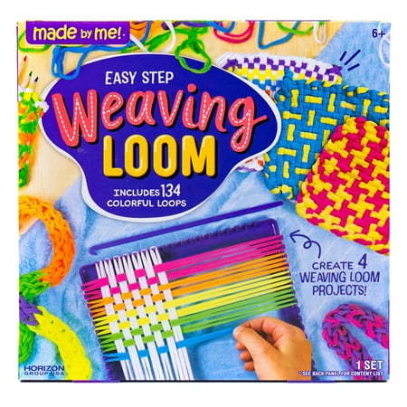Made by Me! Easy Step Multi-color Weaving Loom, Boys and Girls, Child, Ages 5+