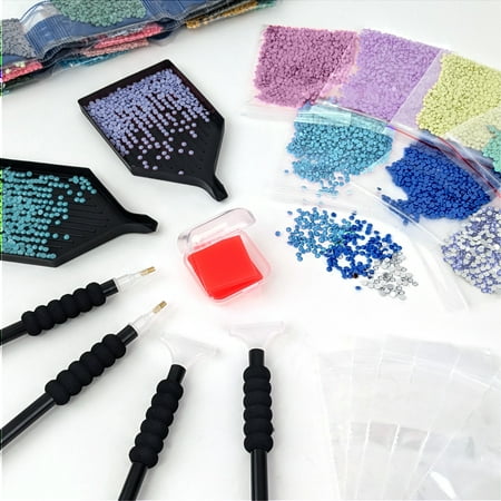 ArtSkills Brilliant Art Diamond Painting Craft Kit, Mystical Garden