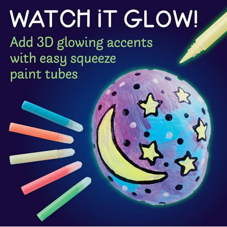 Creativity for Kids Glow in the Dark Rock Painting Kit - Child Craft Project for Boys and Girls