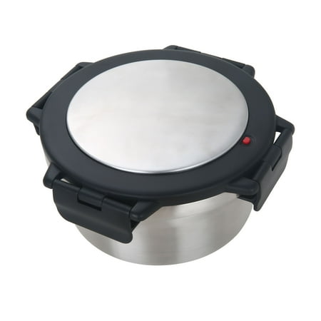 Mainstays 28 oz Round Insulated Food Storage Container, Stainless Steel