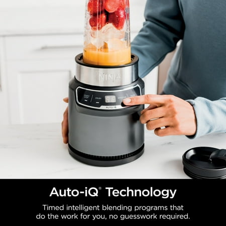 Ninja Nutri-Blender Pro with Auto IQ, 1000 Watts, Personal Blender, BN400