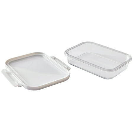 Better Homes & Gardens 2.3Cup Rectangle Tritan Food Storage Container with Tritan Lid. Set of 2, 4 Pieces